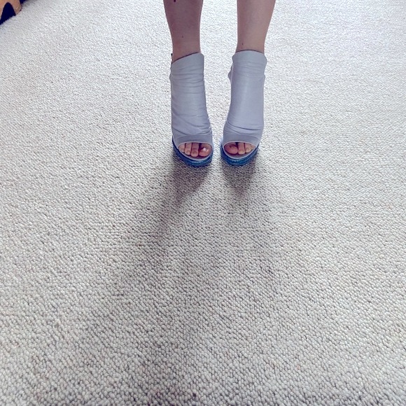 BALENCIAGA slip on wedge heels size 9 - Picture 6 of 9